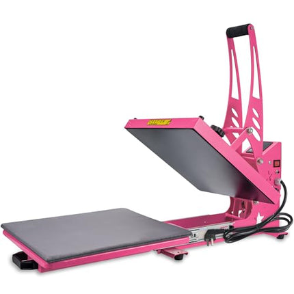 CoolSub Heat Press 15x15 Slide Out Heat Press Machine, Industrial Digital Heat T