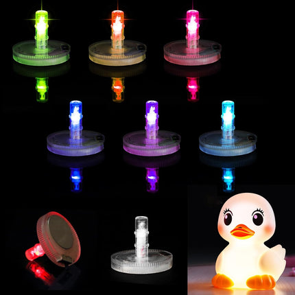 6PCS Light Up Duck Plug, 16 Luminous Modes Rubber Duck Mount, Led Light Rubber D