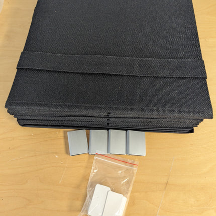 SONGMICS Storage Cubes, Set of 4 Cube Storage Bins, 10.2 x 10.2 x 11 Inches, 2 H