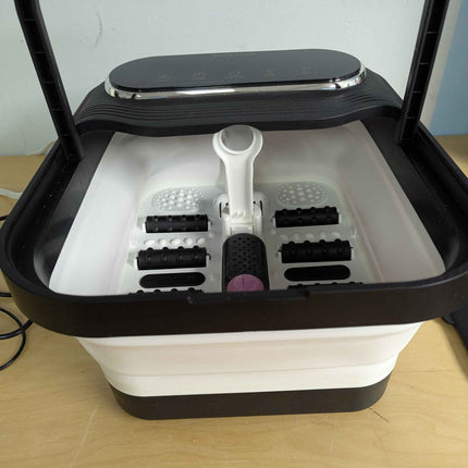 OOAMBB Collapsible Foot Spa with Heat, Bubble, Temperature Control and XL Touch