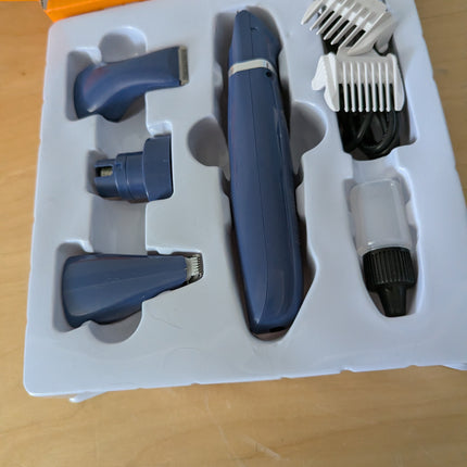 oneisall 4-in-1 Cordless Dog Grooming Kit with 2-Speed Clippers, Low Noise Paw T