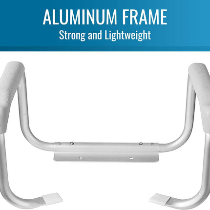 DMI Toilet Safety Rails Arms Support, White