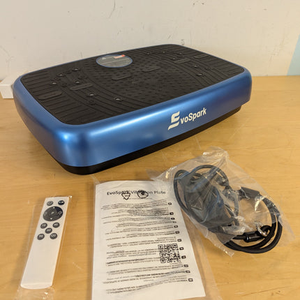 EvoSpark Vibration Plate Exercise Machine (2026) with Dual Motors, 120 Speeds, Remote & 450 lb Capacity
