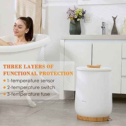 Keenray Bucket Style Towel Warmers, Luxury Bucket Towel Warmer, Large Towel Warm