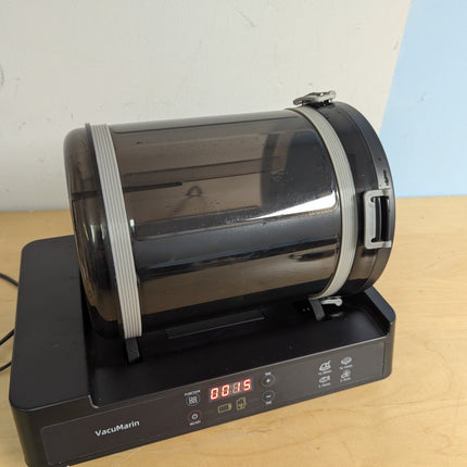 15 Minute Vacuum Tumbler Marinator for Meat Vegetable with Leak Proof Clip https