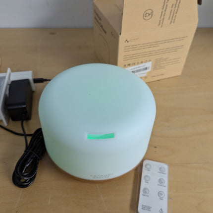 ASAKUKI 500ml Essential Oil Diffuser, 5 in 1 Premium Ultrasonic Aromatherapy Fra