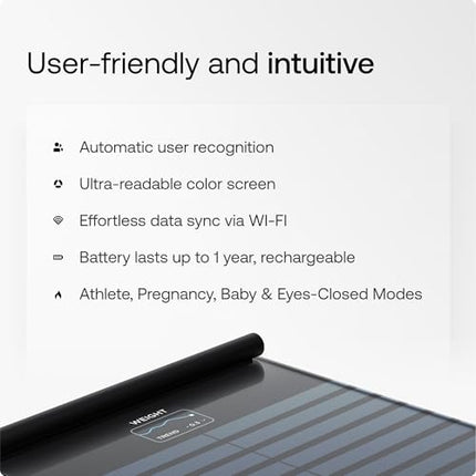 WITHINGS Body Segment - Smart Scale with Segmental Body Composition Analysis, We