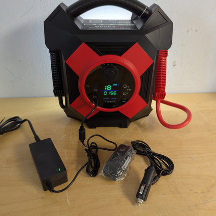 ODUKAKO DM1264 12V Semi Truck Jump Starter, 30000A Peak Heavy Duty Booster with 64000mAh Power Bank & LED