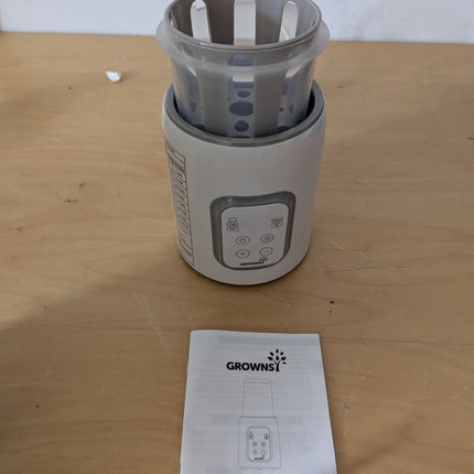 Bottle Warmer, GROWNSY 8-in-1 Fast Baby bottle Warmer with Timer LCD Display Acc