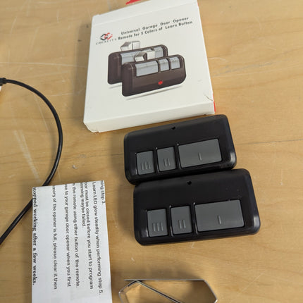 2 for Chamberlain LiftMaster Craftsman Garage Door Opener Remote 893LM 893Max 97