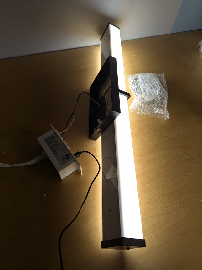 NOVELUX 24.8 Inch Vanity Light 2200LM, 5000K Daylight Vanity Lights for Bathroom