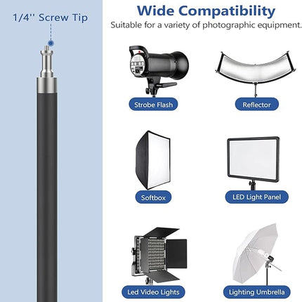 13ft Heavy Duty Light Stand Photography, Sdfghj Air Cushioned 13'/160inch/400cm