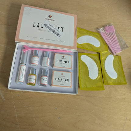 ICONSIGN Lash Lift Kit(2nd Generation), Professional Semi-Permanent Curling Eyel