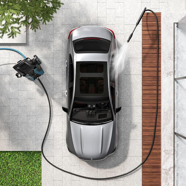 Electric Pressure Washer 4000 PSI High Pressure Washer with 23ft Outlet Hose and