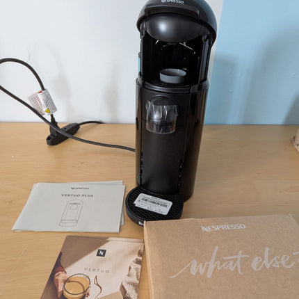 Nespresso Vertuo Plus Coffee and Espresso Machine by Breville - Ink Black
