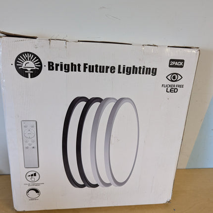 LED Flush Mount Ceiling Light Fixture,Round 20Inch 40w 4350lm 3000k,4000k,6000k
