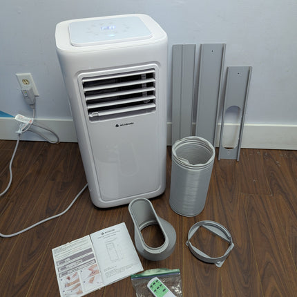 AAOBOSI 10000 BTU Portable Air Conditioner for Rooms up to 220 Sq Ft, 4-in-1 WiFi AC with Window Kit & Remote