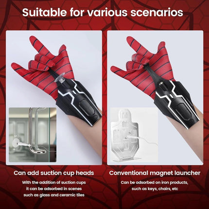 Spider Man Glove Cosplay Launcher Spider String web Shooter Toys for Children