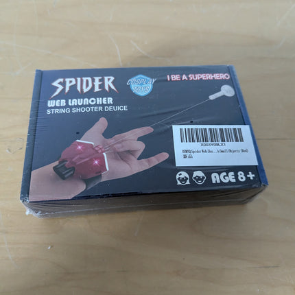 OUMYQ Spider Web Shooters Bracers - Superhero Launcher with Magnetic Sensor Ligh