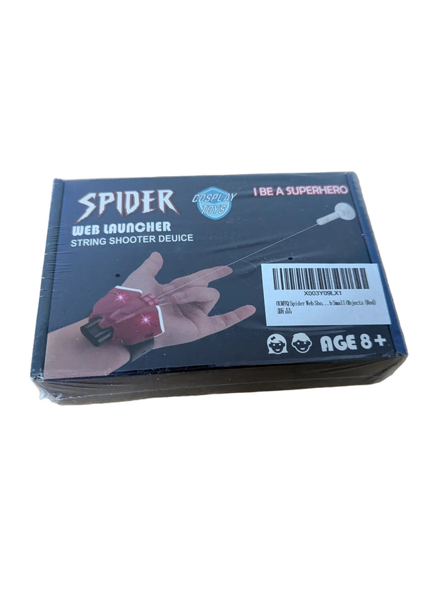 OUMYQ Spider Web Shooters Bracers - Superhero Launcher with Magnetic Sensor Ligh