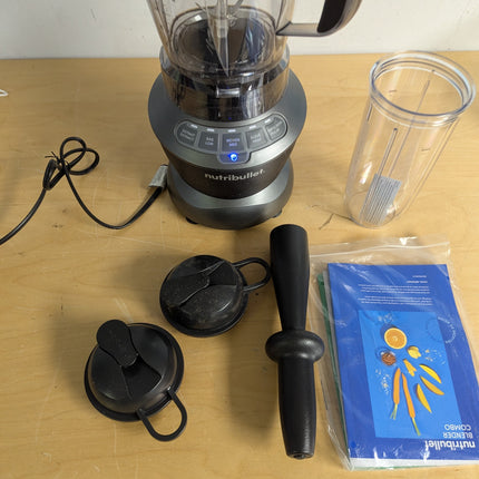 NutriBullet ZNBF30400ZC Blender 1200 Watts, Dark Gray, Big