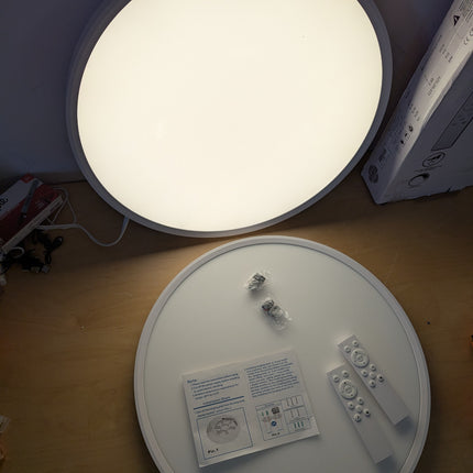 LED Flush Mount Ceiling Light Fixture,Round 20Inch 40w 4350lm 3000k,4000k,6000k
