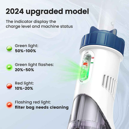 Enhulk Pool Vacuum for Above Ground Pool with Powerful Suction up to 18.5 gallon