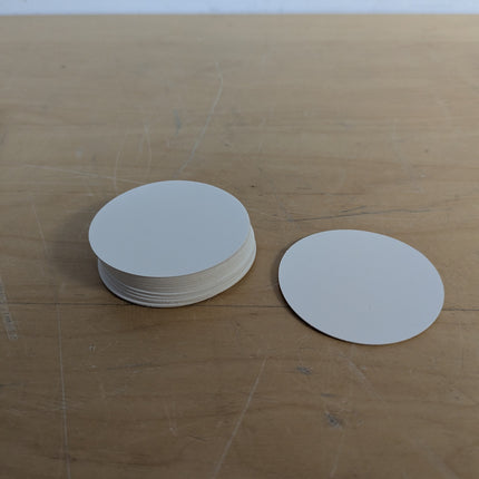 PATIKIL 100 Sheet Circle Card Stock, 3" Round Thick Cardstock, White | Cutouts P