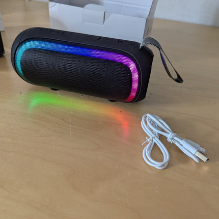 Portable Bluetooth Speaker, IPX6 Waterproof 20W HiFi Stereo Sound with Deep Bass