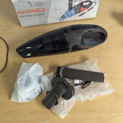 Handheld Vacuum Cordless Rechargeable Small Car Vacuum with Powerful Suction Eas