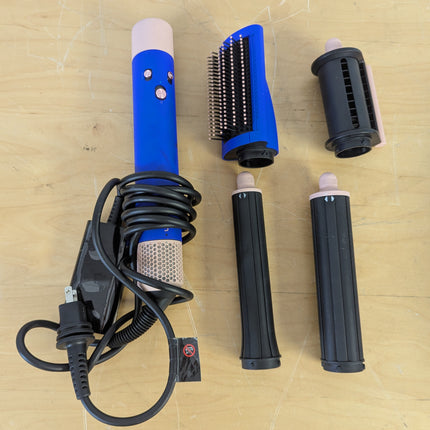 Dyson Airwrap Multi-Styler Long Special Holiday Edition, Blue/Pink, 4 Attachments (No Firm or Bristle Brush)