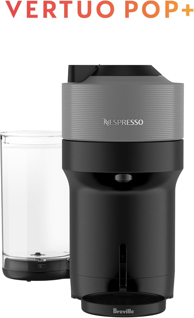 Nespresso Vertuo Pop+ Single Serve Coffee and Espresso Machine by Breville, Dark