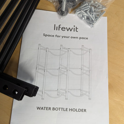 Lifewit 5 Gallon Jug Holder, 3 Tier Bottle Stand, Heavy Duty Dispenser Rack With