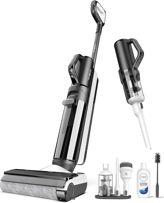 Tineco Floor ONE S5 Combo 2-in-1 Smart Cordless Wet-Dry Vacuum Cleaner, Hard Floor Washer with App Connectivity, Silver