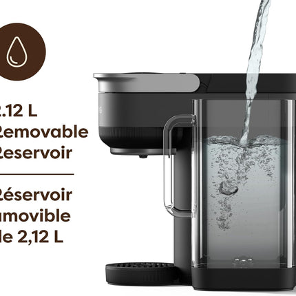 Keurig K-Crema Single Serve K-Cup Pod Coffee Maker, Black