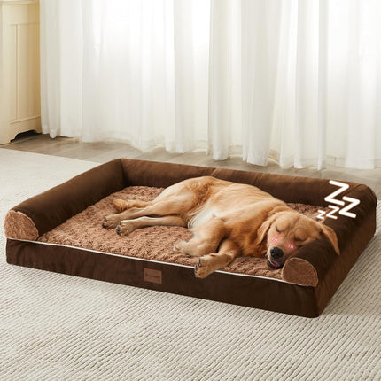 BFPETHOME Dog Beds for Large Dogs, Orthopedic Dog Bed for Medium Large Dogs,Big