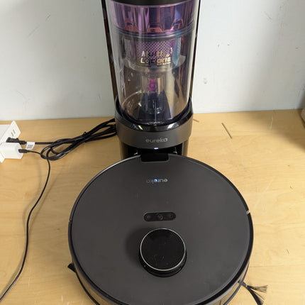 Eureka E20 Plus Robot Vacuum and Mop Combo, 8000Pa Suction, Bagless Self-Emptying Station, LiDAR Navigation, App Control