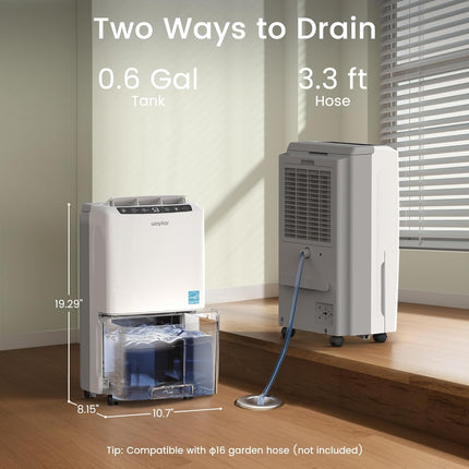 Waykar 2,000 Sq. Ft Energy Star Dehumidifier for Home and Basements, with Auto o
