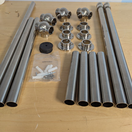 Signature Hardware SH663002PN Brass Console Stand for 30" Basin - Polished Nicke