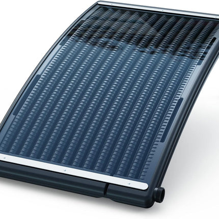 YiViKPE Curve Solar Pool Heater, Made for Above-Ground and Inground Pools, Inclu
