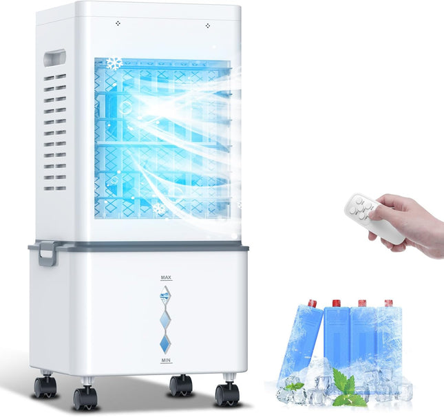 Portable Air Conditioner, Windowless Air Conditioner with 6 Speeds 2 Modes, 12L