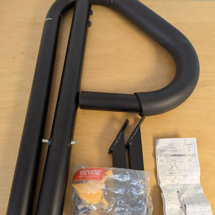 VEVOR Hot Tub Handrail, 360 Rotatable Spa Side Handrail with 35"-57" Adjustable