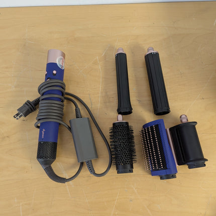 Dyson Airwrap Multi-Styler Long Complete for Long Hair, Vinca Blue/Rose, 5 Attachments (No Firm Brush)