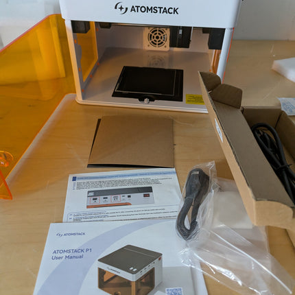 Only 5w! ATOMSTACK P1 Dual Laser Engraver, 5W Diode