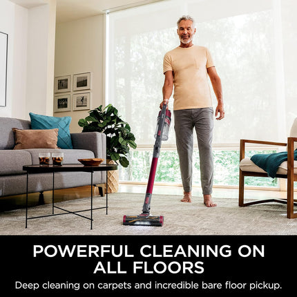 Shark IZ163H Pet Plus Cordless Stick Vacuum with Self-Cleaning Brushroll, PowerF