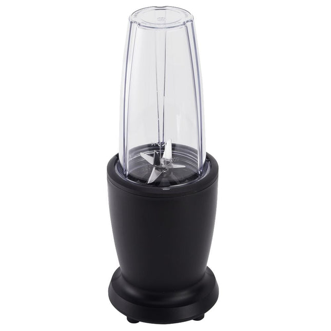 Mainstays 10-Piece Blender Set, Black, 300W, with 3 Jars (10oz, 16oz, 18oz; AS),