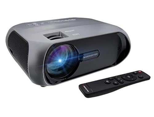 Monster Vision - Image Stream Projector (UP to 120") with screen