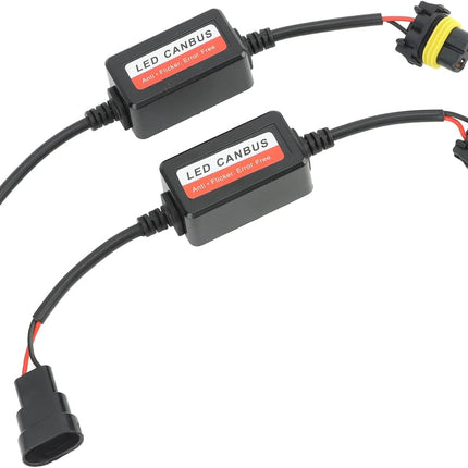 2PCS Headlight Decoder 12V 4A Error Code Warning Canceller for 9005 9006 9012 Pl