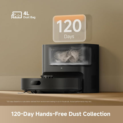DREAME D20 Air Plus Robot Vacuum and Mop, 20000Pa Suction, Self-Emptying