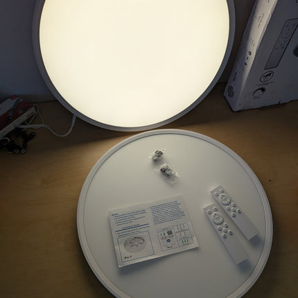 LED Flush Mount Ceiling Light Fixture,Round 20Inch 40w 4350lm 3000k,4000k,6000k